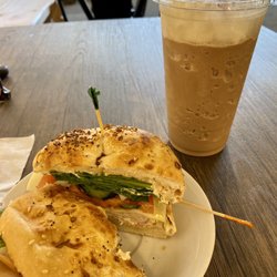 Lawlers Ottos Shoppe - Turkey Bagel made to Order... DELICIOUS!