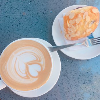 Waves Coffee House - Caramel macchiato Blueberry hunny almond muffins - Coffee & Tea Near Me - Edmonton, Alberta Waves Coffee House - Caramel macchiato Blueberry hunny almond muffins - Coffee & Tea Near Me - Edmonton, Alberta