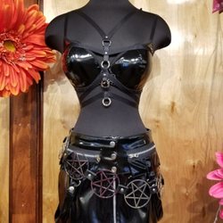 Blue Boutique - Harness by Tough Luv, belt by Killstar