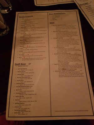 Menu photo 4 CÔBA Seattle, WA