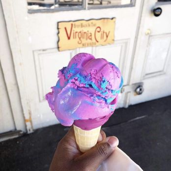 Red's Old Fashioned Candies - Cotton candy ice cream (if I remember correctly) - Candy Stores Near Me - Virginia City, Nevada Red's Old Fashioned Candies - Cotton candy ice cream (if I remember correctly) - Candy Stores Near Me - Virginia City, Nevada