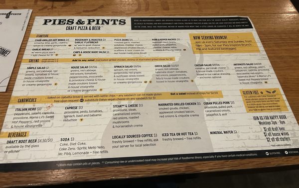 Menu photo 1 Pies & Pints Liberty Township, OH Menu photo 1 Pies & Pints Liberty Township, OH