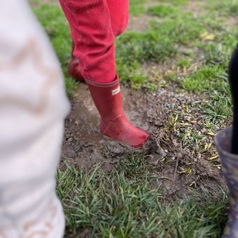 Bee Kind Preschool - Muddy puddles are our favorite - Preschools Near Me - Penryn, California