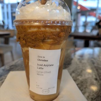 Lottie's Cafe - Airplane Latte - Breakfast & Brunch Near Me - Charlotte, North Carolina