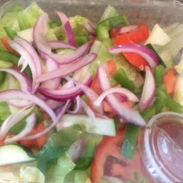 Tossed salad. Very fresh!