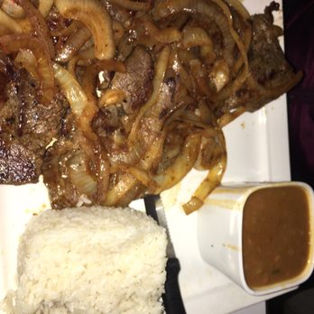 Casa Del Campo - Bistec with white rice and red beans - Dominican Near Me - North Babylon, New York Casa Del Campo - Bistec with white rice and red beans - Dominican Near Me - North Babylon, New York