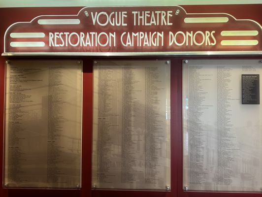 Vogue Theatre by null