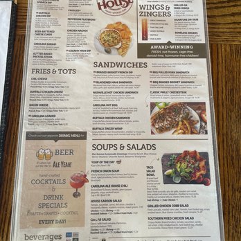 Carolina Ale House - Menu - American Near Me - Augusta, Georgia Carolina Ale House - Menu - American Near Me - Augusta, Georgia