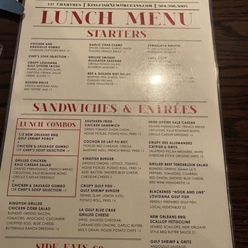 Kingfish Kitchen & Cocktails - Cajun/Creole Near Me - New Orleans, Louisiana Kingfish Kitchen & Cocktails - Cajun/Creole Near Me - New Orleans, Louisiana