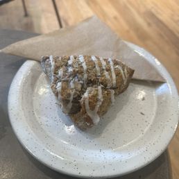 Blackberry-lavender scone