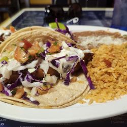 El Dorado Mexican Food - 2 fish taco combo $15