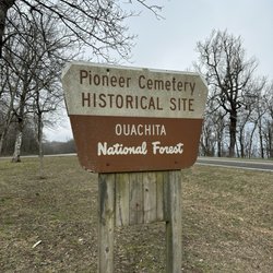 Pioneer Cemetery Historical Site - Official Pioneer Cemetery Historical Site sign