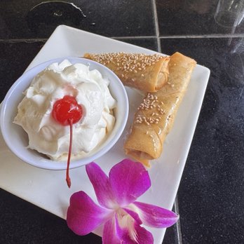 Indochine - Banana Egg Roll - Asian Fusion Near Me - Wilmington, North Carolina