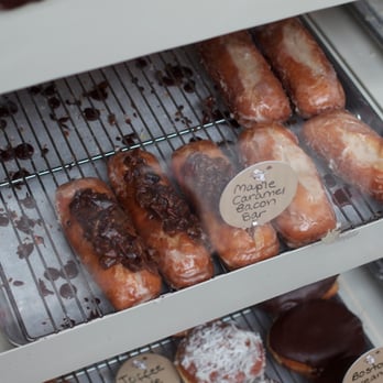 Stan's Donuts & Coffee - maple caramel bacon bar - Donuts Near Me - Chicago, Illinois Stan's Donuts & Coffee - maple caramel bacon bar - Donuts Near Me - Chicago, Illinois
