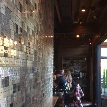 Windsor - Wall covered with cassette tapes. - New American Near Me - Phoenix, Arizona Windsor - Wall covered with cassette tapes. - New American Near Me - Phoenix, Arizona
