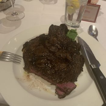 The Capital Grille - Porcini-Rubbed Bone-In Ribeye with 15-Year Aged Balsamic - Steakhouses Near Me - Las Vegas, Nevada The Capital Grille - Porcini-Rubbed Bone-In Ribeye with 15-Year Aged Balsamic - Steakhouses Near Me - Las Vegas, Nevada