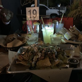 Clutch - Our lovely spread of burritos and nachos - Mexican Near Me - Venice, California