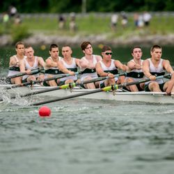 Youth Men's Eight competing at the 2013 Youth National Championship