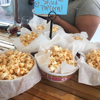 Daps Breakfast & Imbibe - Bacon popcorn! - Breakfast & Brunch Near Me - Charleston, South Carolina Daps Breakfast & Imbibe - Bacon popcorn! - Breakfast & Brunch Near Me - Charleston, South Carolina