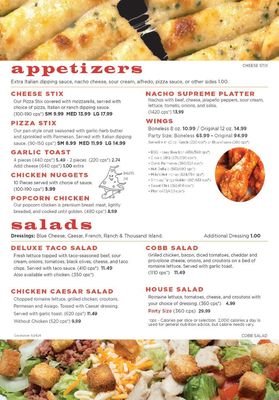 Menu photo 5 Happy Joe’s Crookston, MN