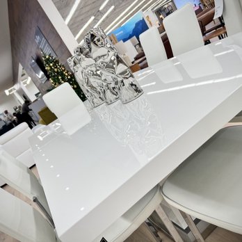 Scandinavian Designs - White dining room table - Furniture Stores Near Me - Waldorf, Maryland Scandinavian Designs - White dining room table - Furniture Stores Near Me - Waldorf, Maryland