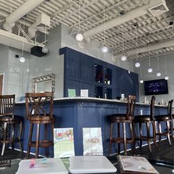 The Beauty Bar At Geist - Sitting area just inside the door
