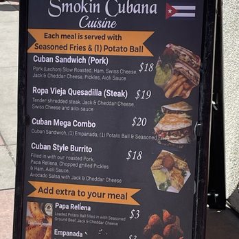 Smokin Cubana Cuisine - Oh Yummy! Reminds me of sitting with family at the yearly Cuban pig roast! - Cuban Near Me - upland, California Smokin Cubana Cuisine - Oh Yummy! Reminds me of sitting with family at the yearly Cuban pig roast! - Cuban Near Me - upland, California