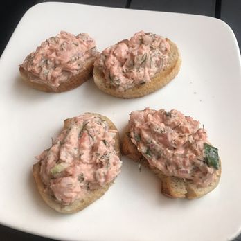 Roger's Riverview Bistro - Salmon rillette $10 - New American Near Me - Snohomish, Washington