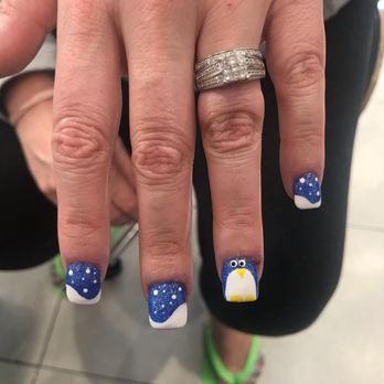 Artisan Nails and Spa - Wintery penguin nails - Nail Salons Near Me - Princeton, Texas Artisan Nails and Spa - Wintery penguin nails - Nail Salons Near Me - Princeton, Texas