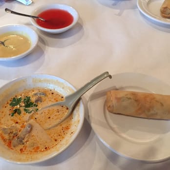 Chi Thai - Awesome Tom Kha Gui soup and spring rolls. - Chinese Near Me - Columbus, Ohio