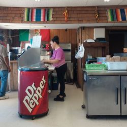 Taco Rico - Ordering and prep area.