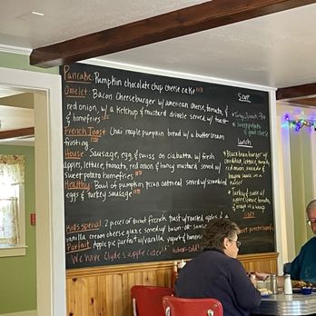 Somewhere in Time Cafe - October '23 specials. We got the French toast and the omelet and loved both! - Breakfast & Brunch Near Me - Mystic, Connecticut