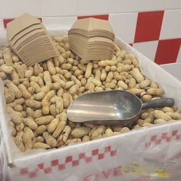 Peanuts by the scoop Peanuts by the scoop