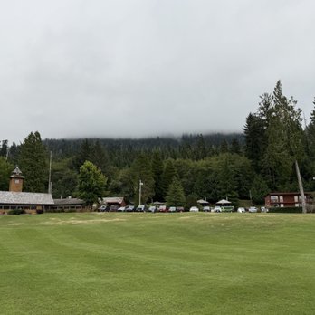 Rain Forest Resort Village - View of the resort from the water. - Campgrounds Near Me - Quinault, Washington Rain Forest Resort Village - View of the resort from the water. - Campgrounds Near Me - Quinault, Washington