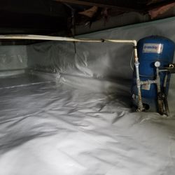 Rapid Response Restoration - Crawl space after barrier install