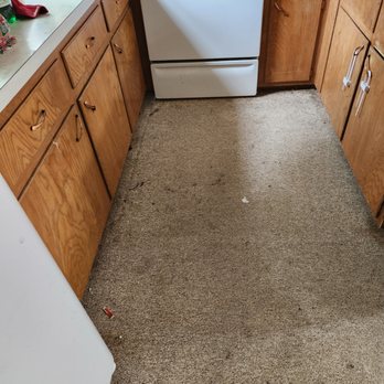 Management One - Carpet in kitchen - Property Management Near Me - Bellevue, Nebraska