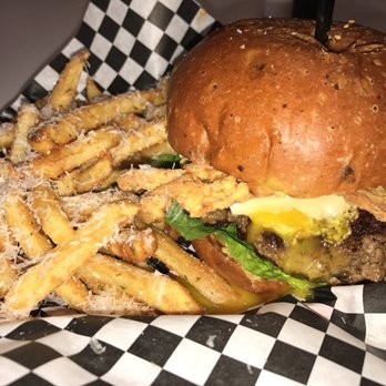 Stanton's City Bites - Lukesky chipotle burger w/ Italian fries - Burgers Near Me - Houston, Texas Stanton's City Bites - Lukesky chipotle burger w/ Italian fries - Burgers Near Me - Houston, Texas