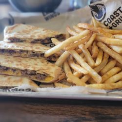 East Coast Wings + Grill - Quesadilla Cheeseburger with Fries