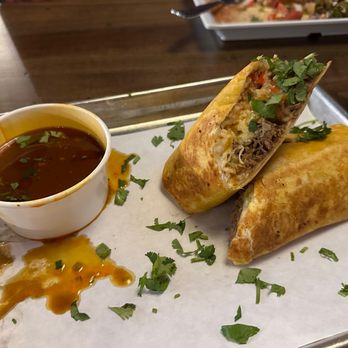 Agave & Rye - Indianapolis - Birria Grilled Burrito - New American Near Me - Indianapolis, Indiana