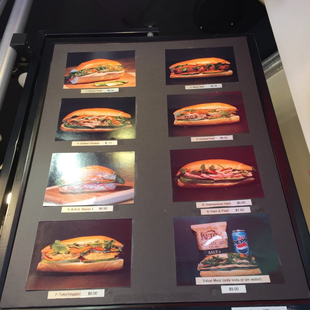 Cafe Dolci - Banh mi menu - Coffee & Tea Near Me - San Francisco, California