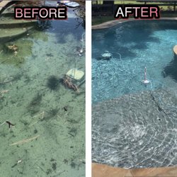 Red Wave Pool Cleaning Service - When the last storm knocks (all) your tree's branches into your pool, you call Red Wave to save the day!