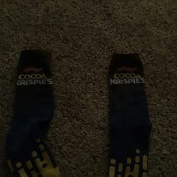 My socks from Christmas for 1.25$
