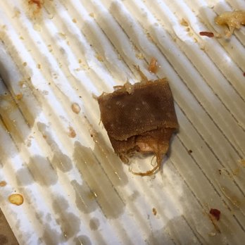 Barro's Pizza - Used bandaid found inside the pizza - Pizza Near Me - Mesa, Arizona