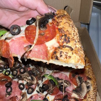 Last Chance Restaurant - Combination Pizza, love the sesames on the crust! - Burgers Near Me - Santa Clara, California Last Chance Restaurant - Combination Pizza, love the sesames on the crust! - Burgers Near Me - Santa Clara, California