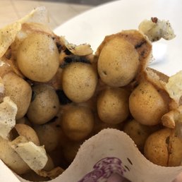 Oreo bubble waffle Oreo bubble waffle