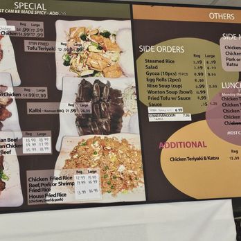 Yumiko Teriyaki - Menu July 2026 - Japanese Near Me - Lake Stevens, Washington