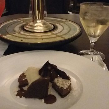 Thames Foyer - Yummy dark chocolate and peanut butter tart - Coffee & Tea Near Me - London, XGL Thames Foyer - Yummy dark chocolate and peanut butter tart - Coffee & Tea Near Me - London, XGL
