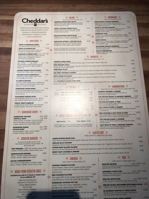 Menu photo 6 Cheddar's Scratch Kitchen Gainesville, GA