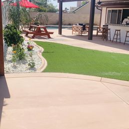 Backyard (after) Backyard (after)