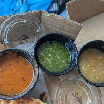 Willy's Empanada House - Ojo, chimichuri, and green sauce - Empanadas Near Me - Sedona, Arizona